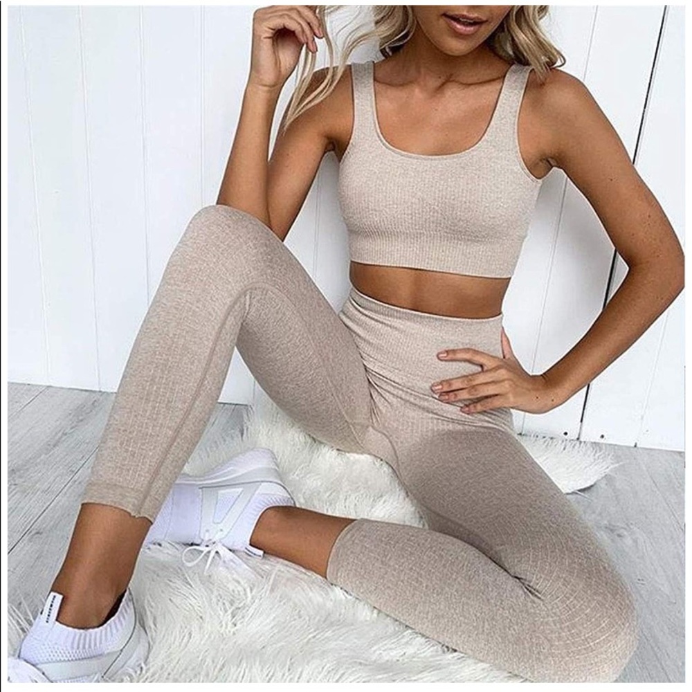 Khaki activewear set